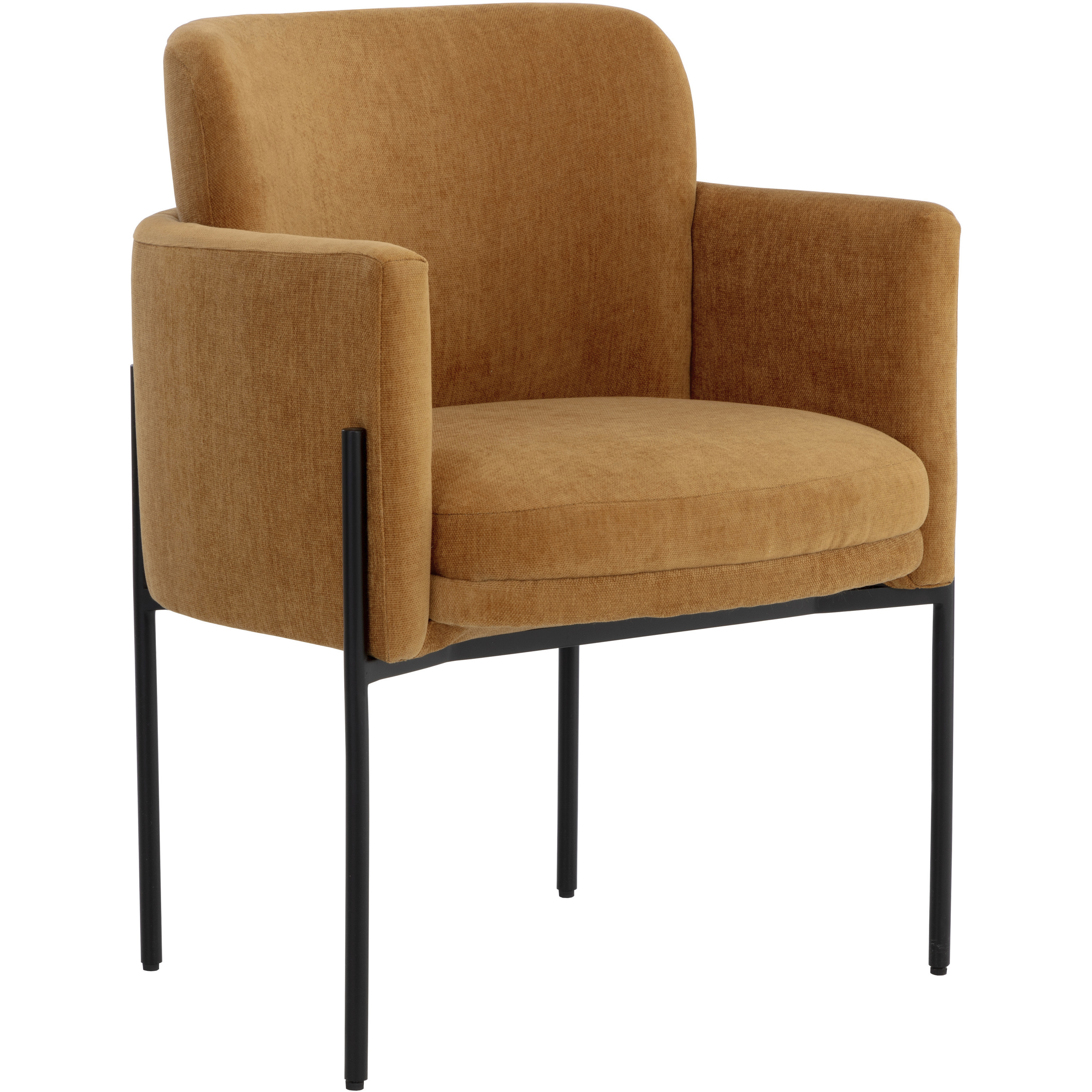 Richie Black / Danny Amber Dining Armchair
